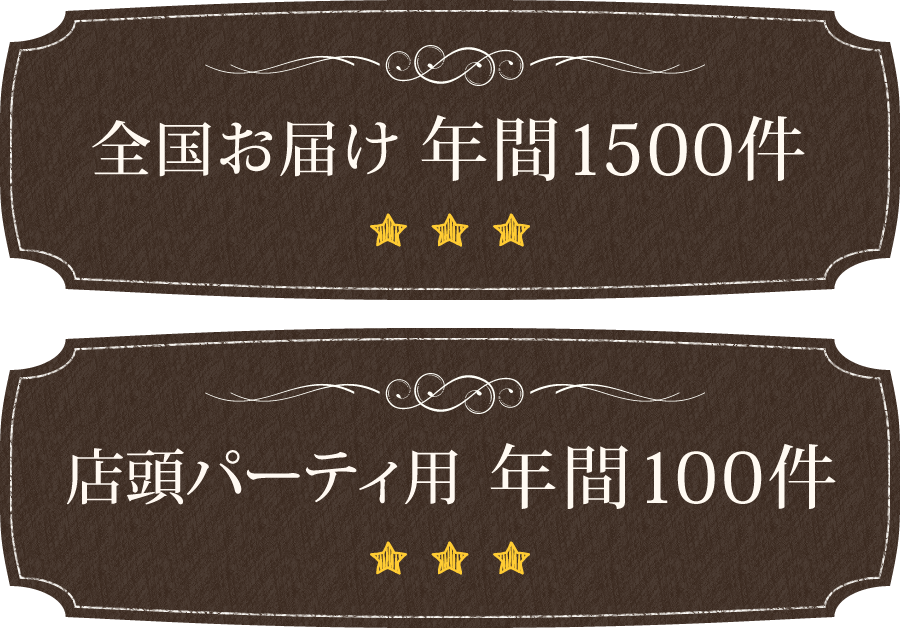 ホールケーキ専門店 ケーキ工房モダンタイムス