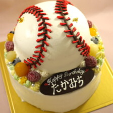 スポーツ・ボールの立体ケーキ【５号～】
