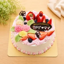 【苺】お花畑　5号（15㎝・約4～5人用）￥4,700（税込）～