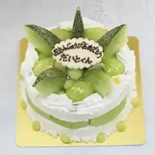 【夏季限定】メロンフレッシュ　4号（12㎝・約2～3人用）￥4,900（税込）～