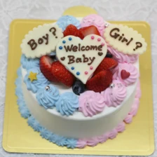 【性別判断】ジェンダーリビールケーキ　4号（12㎝・約2～3人用）￥3,600（税込）～