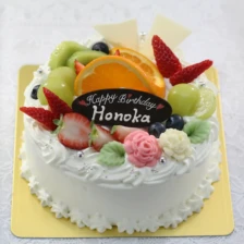 【フルーツ】フルーツデコレーション　5号（15㎝・約4～5人用）￥5,000（税込）～