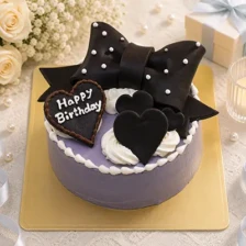 リボンのケーキ048