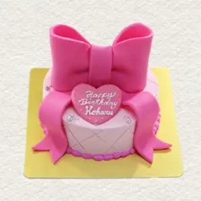 リボンのケーキ001