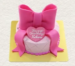 リボンのケーキ001