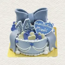 リボンのケーキ009