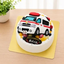 【乗り物】救急車の立体