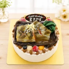 【食べ物】サバの味噌煮の立体ケーキ