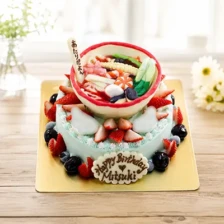 【食べ物】マーラータンの立体ケーキ