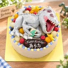 【全国配送】（恐竜）インドミナスレックスの立体ケーキ
