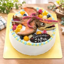 【全国配送】（恐竜）プテラノドンの立体ケーキ