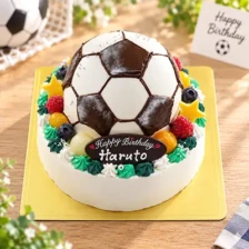 【全国配送】（スポーツ）サッカーボールの立体ケーキ