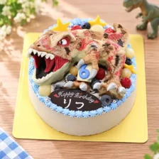 【全国配送】（恐竜）ティラノサウルスの立体ケーキ