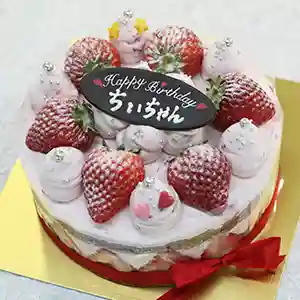 【苺】ストロベリープレミアム　5号（15㎝・約4～5人用）￥6,000（税込）～