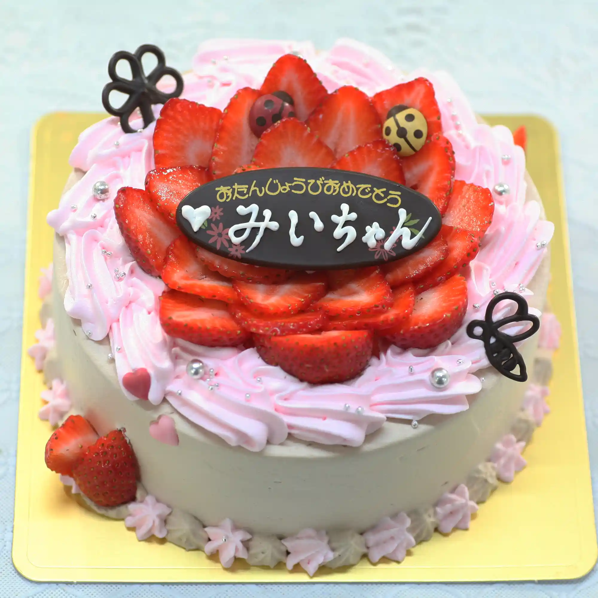 【チョコ】チョコフラワー　4号（12㎝・約2～3人用）￥3,600（税込）～