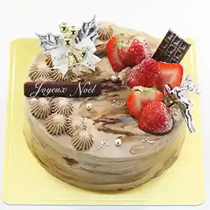 ③ショコラノエル　4号（12㎝・約2～3人用）￥4,800（税込）～