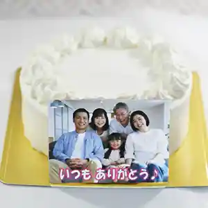 【当店オリジナル】各種ケーキにご希望の（食べれる）写真を追加できます！