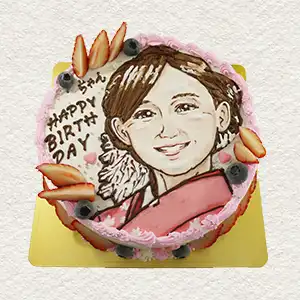 【人物】似顔絵ケーキ